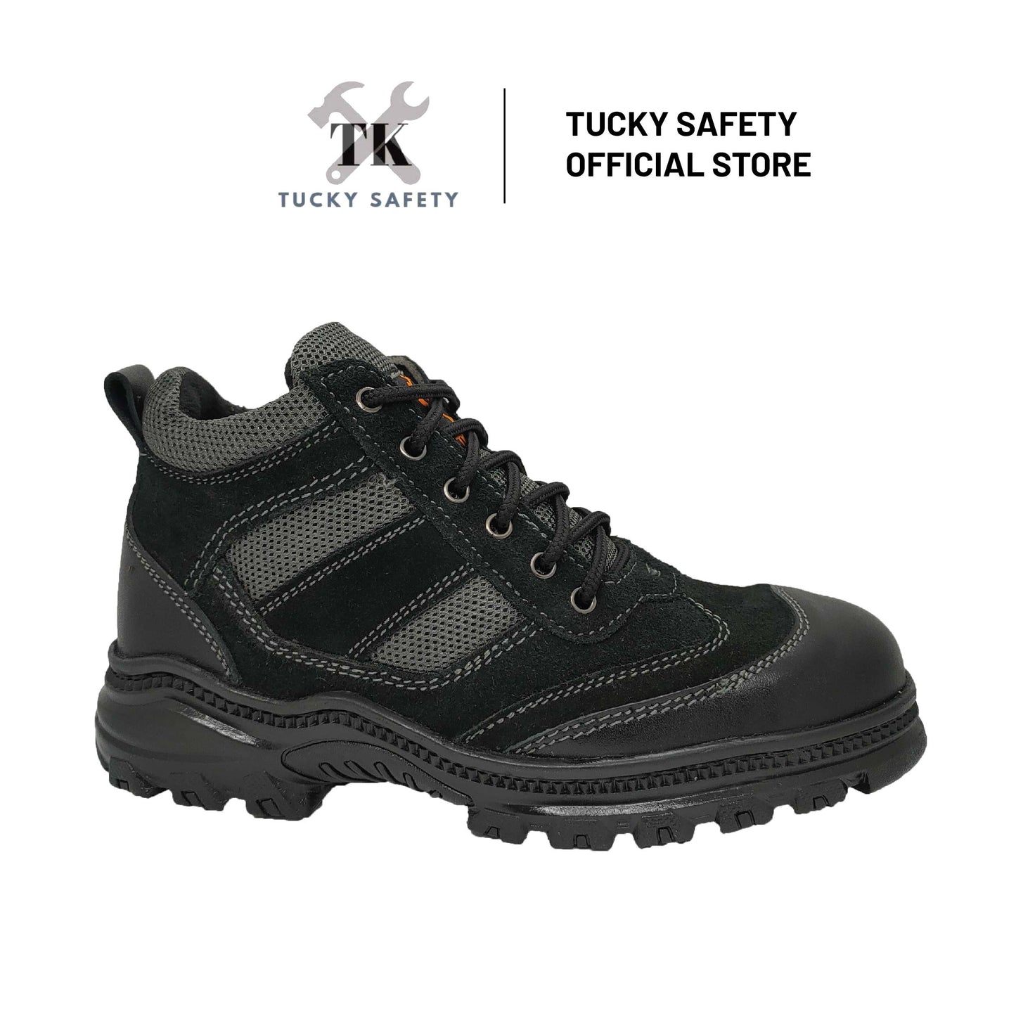 TK-1005 SERIES TK MEN'S SPORT DESIGN SAFETY SHOES /STEEL TOE STEEL PLATE / LELAKI SAFETY BOOT LACE UP SAFETY SHOE