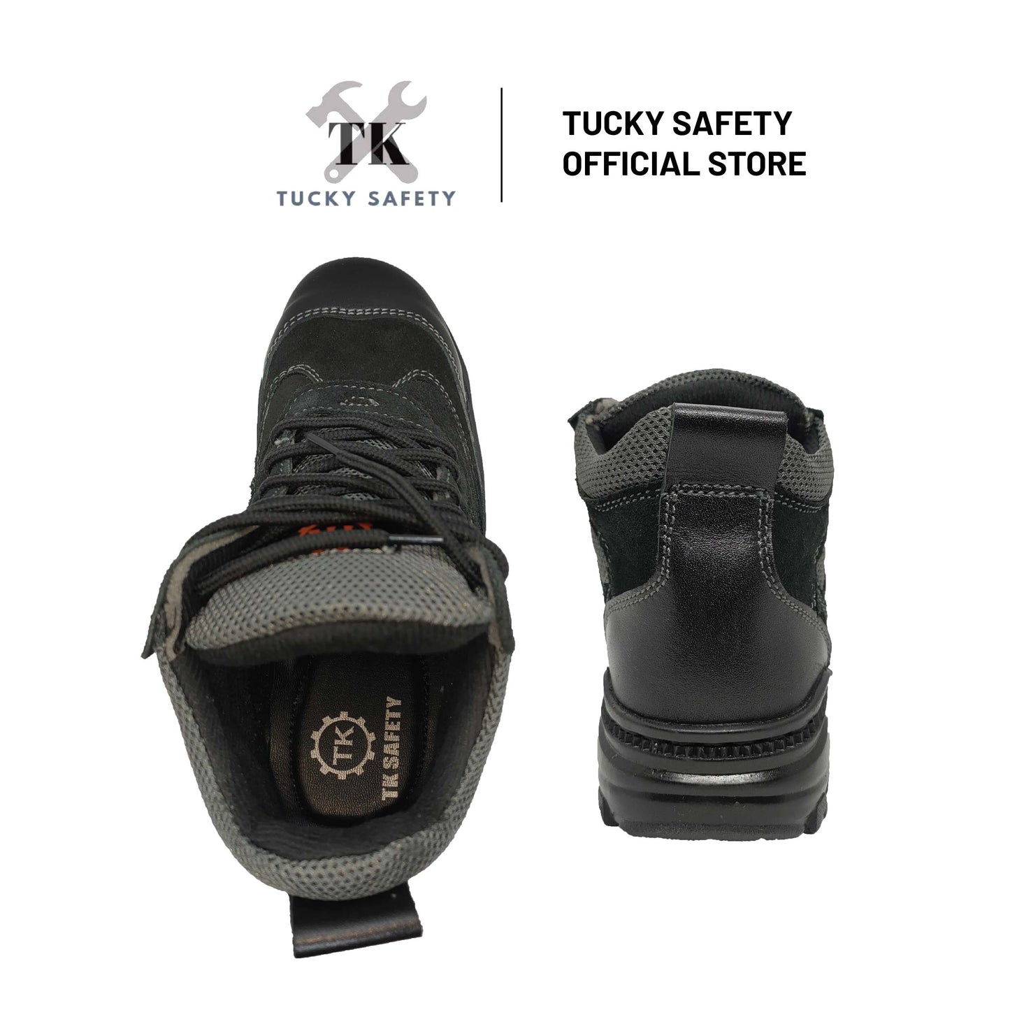 TK-1005 SERIES TK MEN'S SPORT DESIGN SAFETY SHOES /STEEL TOE STEEL PLATE / LELAKI SAFETY BOOT LACE UP SAFETY SHOE