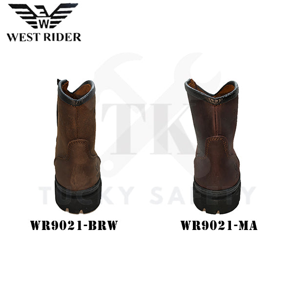WR9021-WEST RIDER MEN'S WORKING SAFETY BOOT / KASUT SAFETY KERJA LELAKI / MEN'S LEATHER WORKING SAFETY BOOT