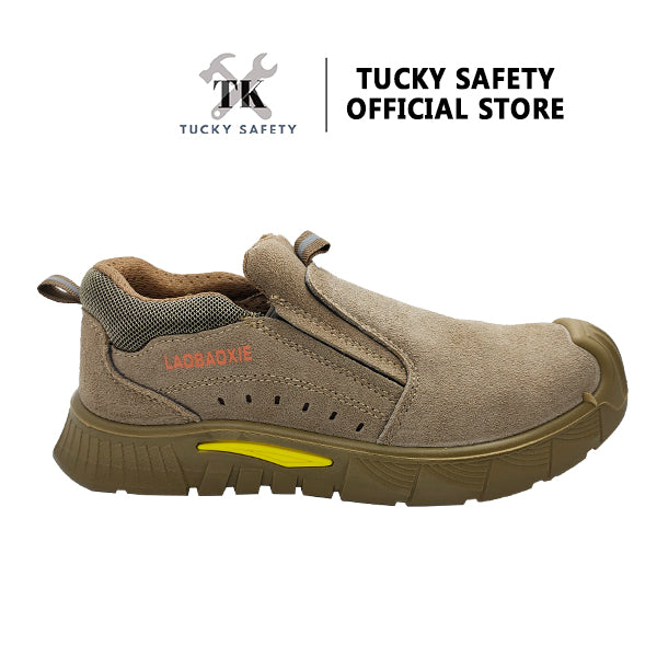 609-KH Ultra Light Weight Safety Shoe Men Steel Toe Cap Anti-smashing Sport Safety Shoes Work Shoe 609