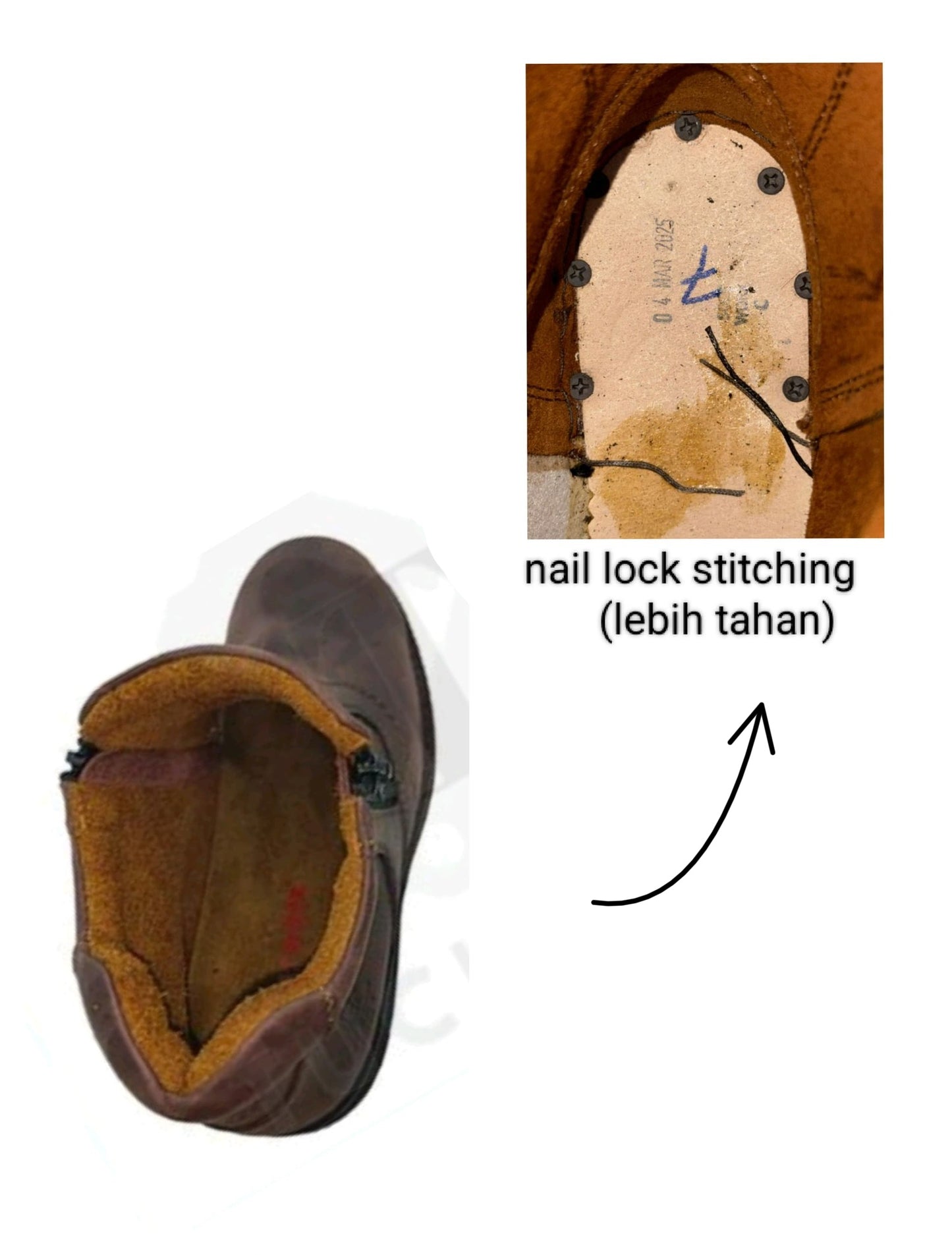 WR9019 -WEST RIDER MEN'S WORKING SAFETY BOOT / KASUT SAFETY KERJA LELAKI / MEN'S LEATHER WORKING SAFETY BOOT