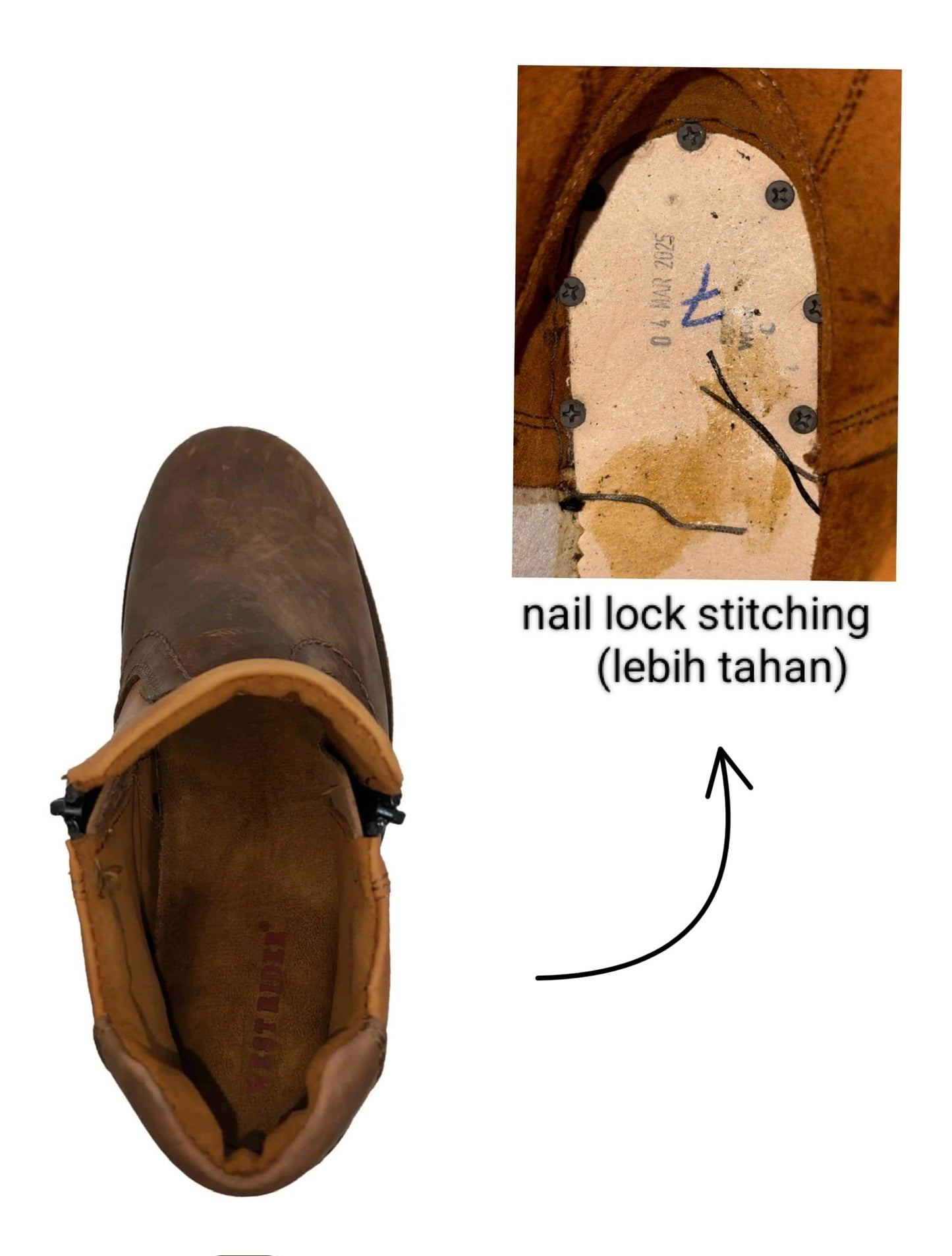 WR9019 HNY -WEST RIDER MEN'S WORKING SAFETY BOOT / KASUT SAFETY KERJA LELAKI / MEN'S LEATHER WORKING SAFETY BOOT