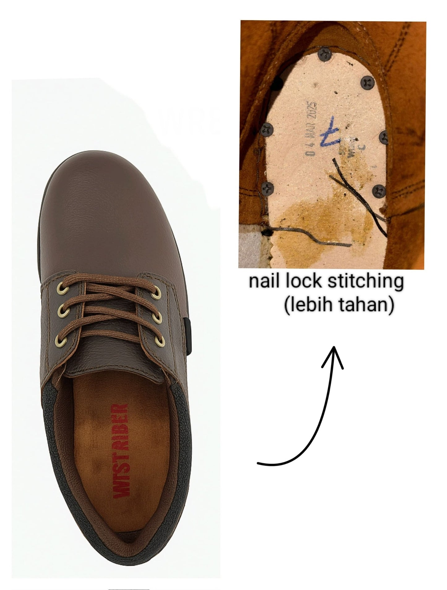 WR8024 - WEST RIDER MEN'S WORKING SAFETY BOOT / KASUT SAFETY KERJA LELAKI / MEN'S LEATHER WORKING SAFETY BOOT