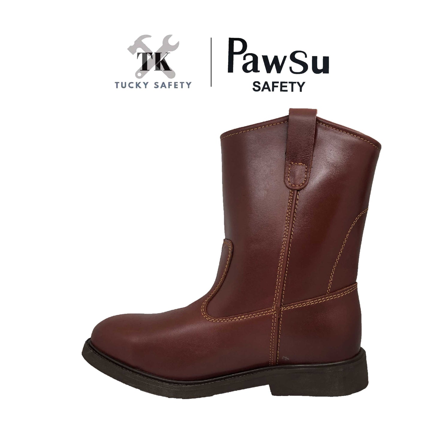 PS215 SERIES PAWSU MEN'S SAFETY BOOT / STEEL TOE PLATE HEAVY DUTY SAFETY BOOT / KASUT KERJA LELAKI