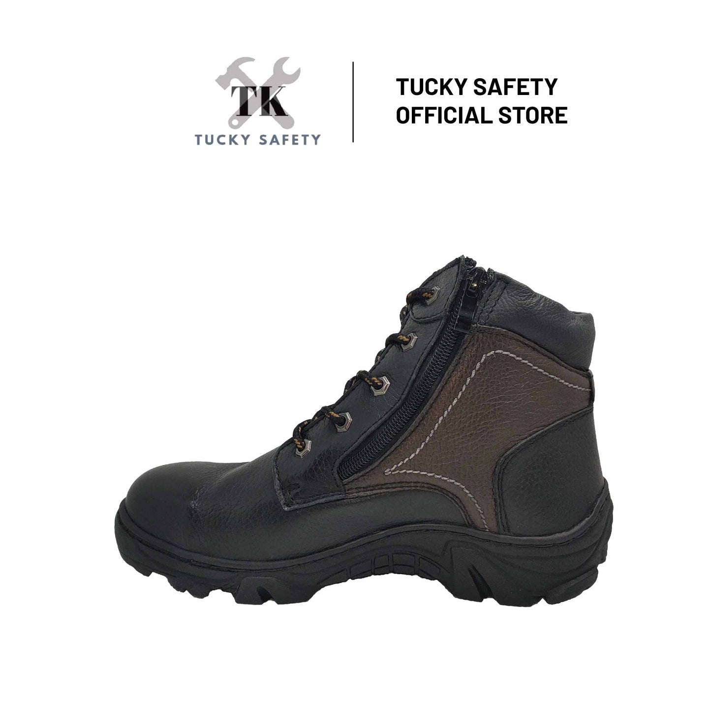 TK104 SERIES TK BUT KESELAMATAN LELAKI MEN'S SAFETY SHOES / STEEL TOE STEEL PLATE / KASUT KERJA LELAKI SAFETY BOOT