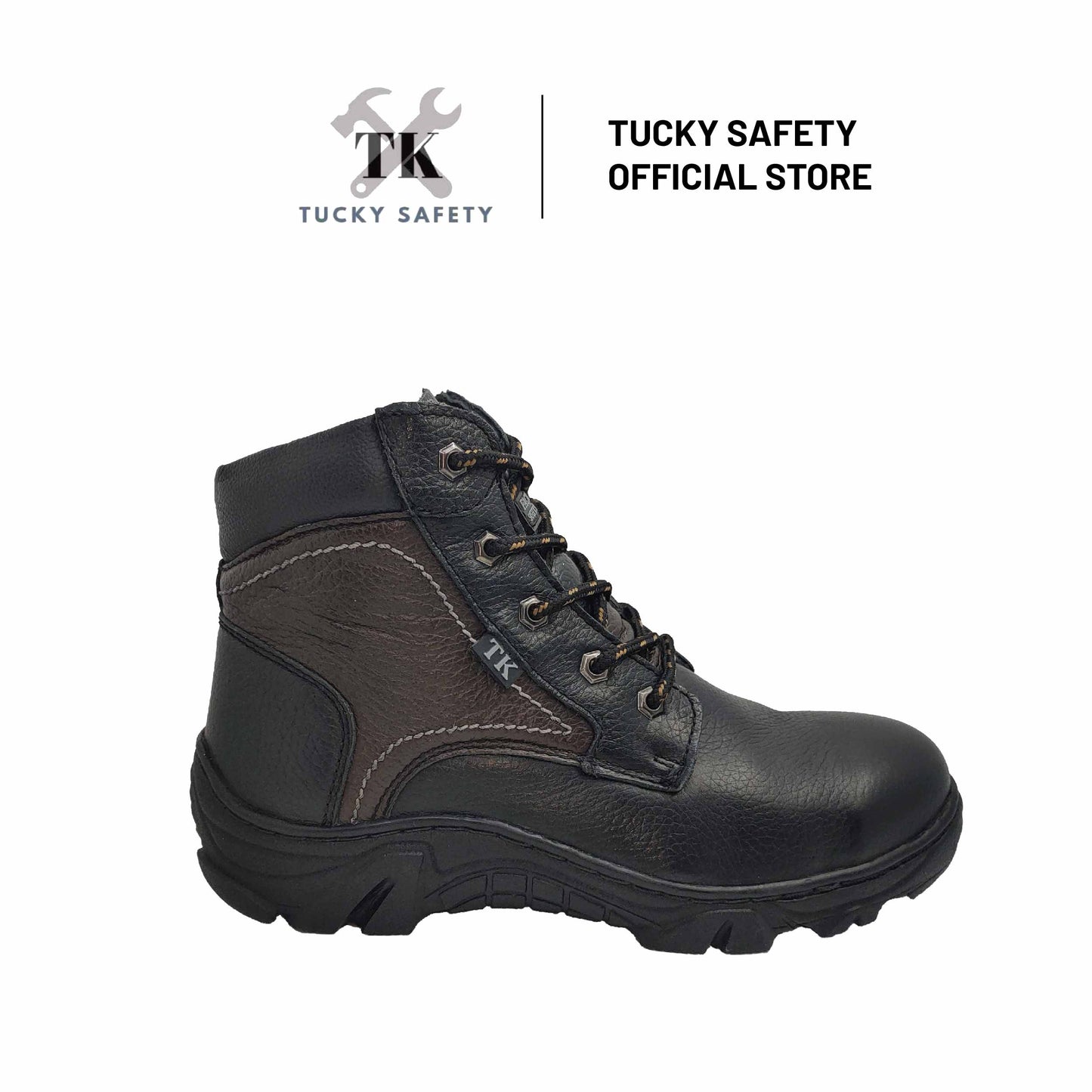 TK104 SERIES TK BUT KESELAMATAN LELAKI MEN'S SAFETY SHOES / STEEL TOE STEEL PLATE / KASUT KERJA LELAKI SAFETY BOOT