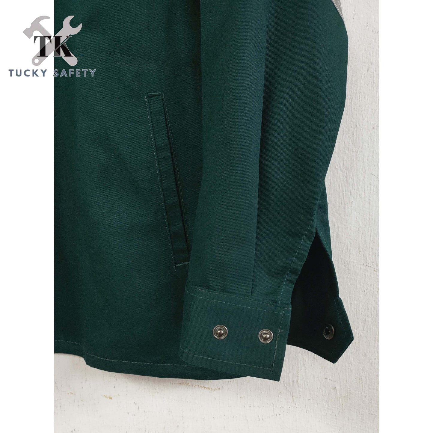 TK3800 - SIZE S - 5XL TK SAFETY JACKET TEBAL / WORKING JACKET 240GSM