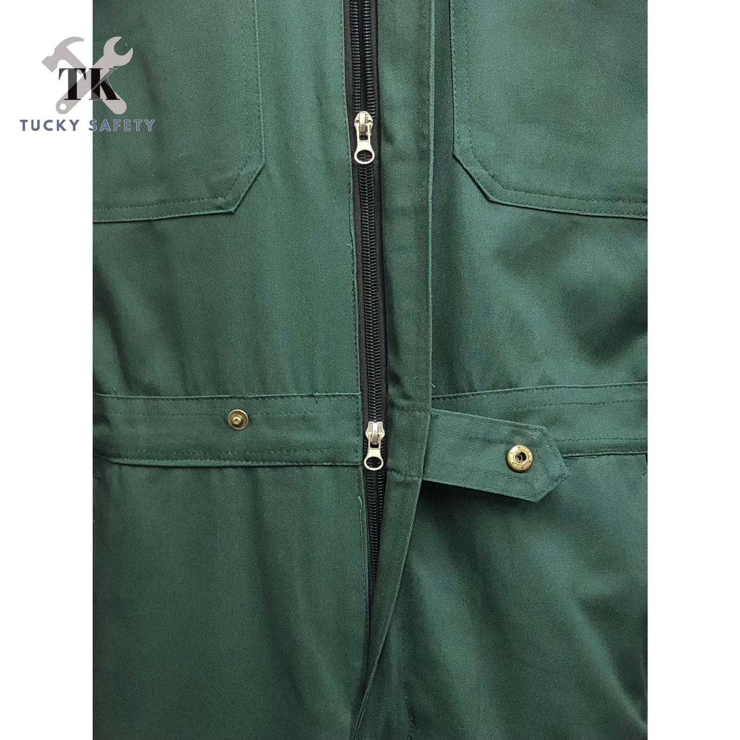TK8810 - TK SAFETY REFLECTIVE COVERALL - HEAVY DUTY COVERALL SAFETY COVERALL Thick Material Kain Tebal 240gsm