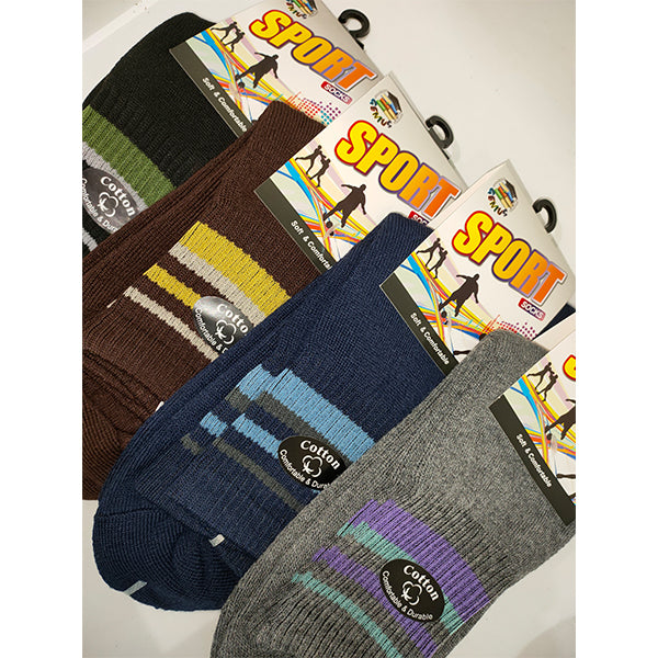 Random Color 1 pair SOCK 918 ( KAIN TEBAL )