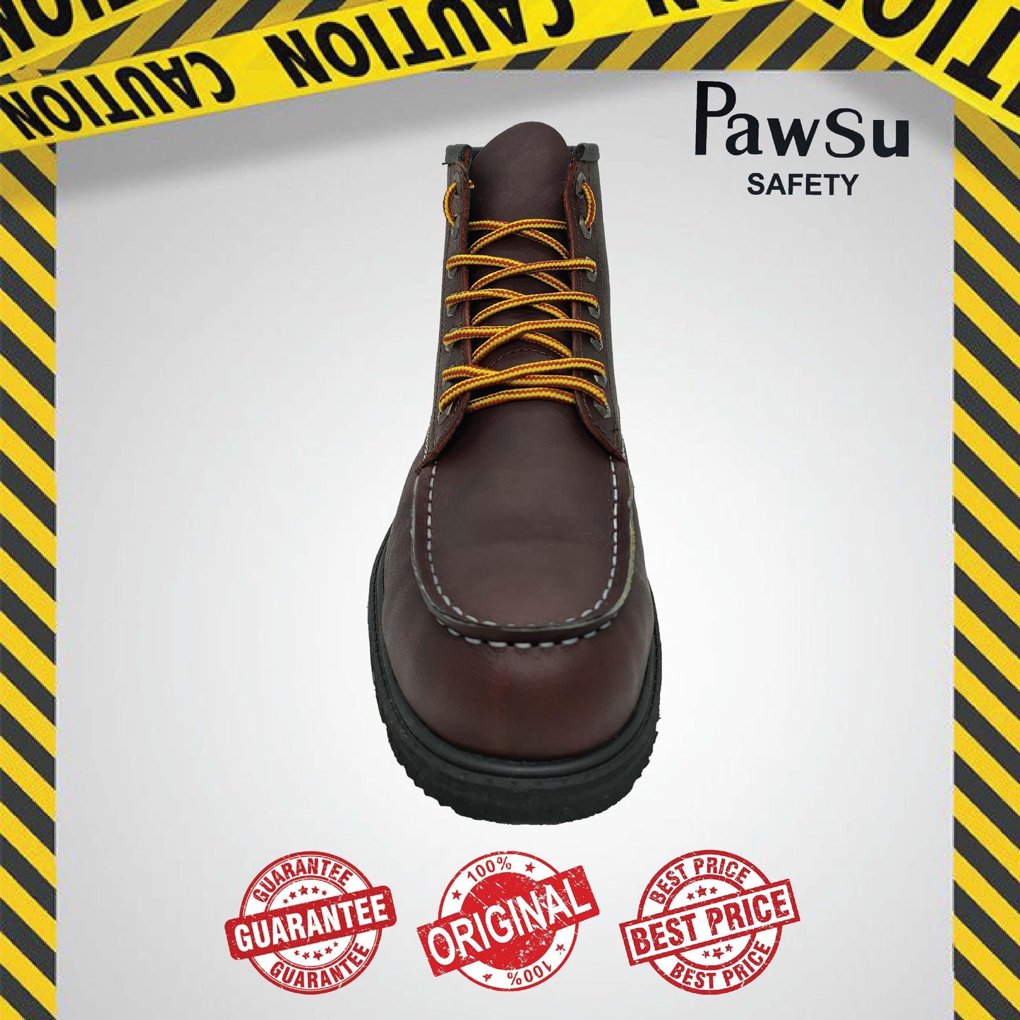 PS905 SERIES PAWSU MEN'S SAFETY BOOT / STEEL TOE PLATE HEAVY DUTY SAFETY BOOT / KASUT KERJA LELAKI