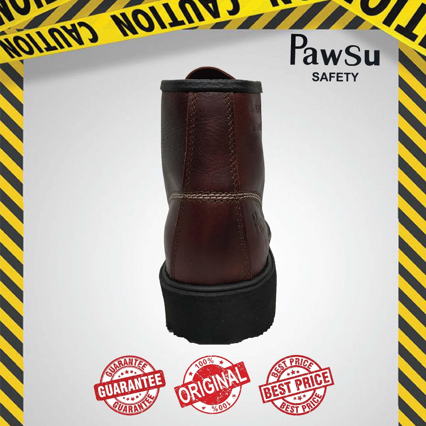 PS905 SERIES PAWSU MEN'S SAFETY BOOT / STEEL TOE PLATE HEAVY DUTY SAFETY BOOT / KASUT KERJA LELAKI