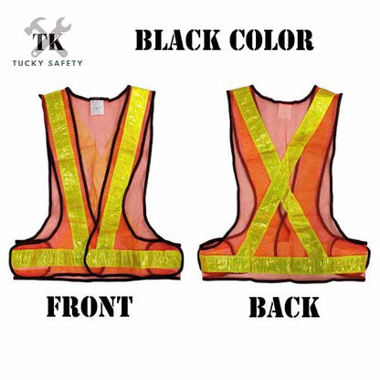 [ READY STOCK ] ADJUSTABLE SAFETY VISIBILITY REFLECTIVE VEST / NIGHT GLOWING / OUTDOOR ACTIVITY SAFETY VEST-FY