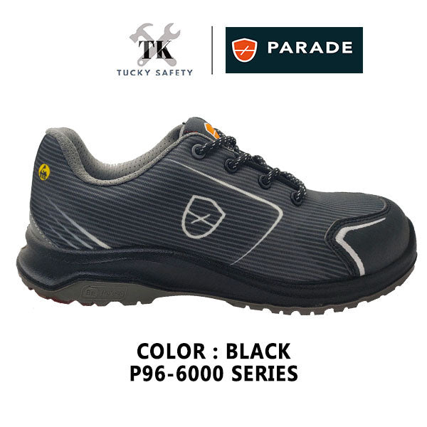 P96-6000 [ PARADE ] Runnor S1P SRC ESD VPS SYSTEM SLIP RESISTANT SAFETY TOE CAP SAFETY SHOES SPORTY