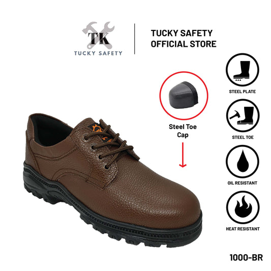 1000 SERIES TK MEN'S SAFETY SHOES / HEAVY DUTY WORKING SHOES / KASUT KERJA LELAKI LACES SAFETY BOOT LOW CUT SAFETY BOOT