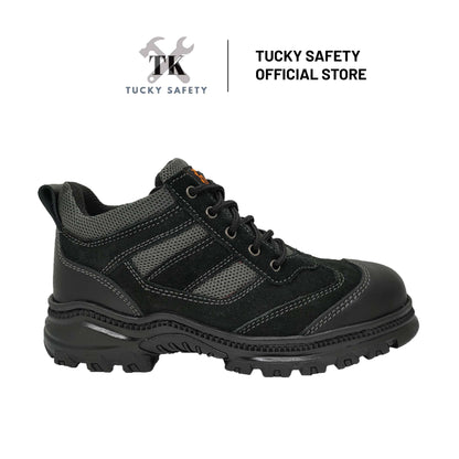 1004 SERIES TK MEN'S SPORT DESIGN SAFETY SHOES /STEEL TOE STEEL PLATE / LELAKI SAFETY BOOT LACE UP SAFETY SHOE