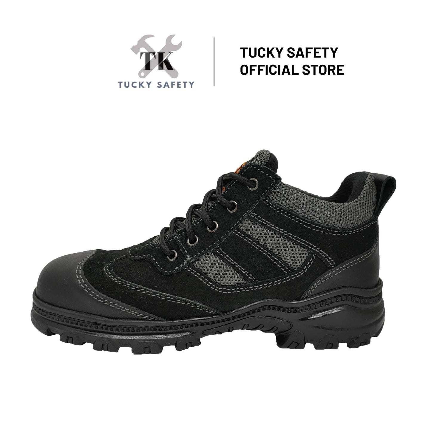 1004 SERIES TK MEN'S SPORT DESIGN SAFETY SHOES /STEEL TOE STEEL PLATE / LELAKI SAFETY BOOT LACE UP SAFETY SHOE