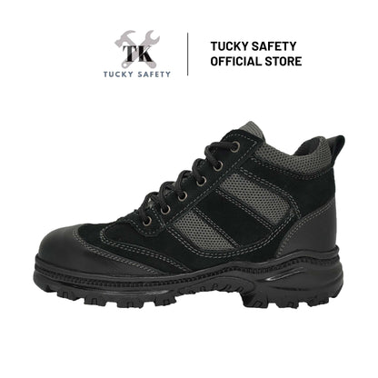 1005 SERIES TK MEN'S SPORT DESIGN SAFETY SHOES /STEEL TOE STEEL PLATE / LELAKI SAFETY BOOT LACE UP SAFETY SHOE