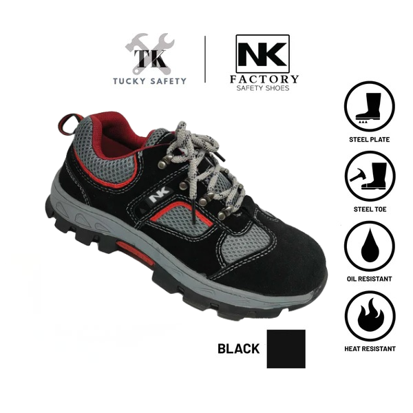 NK SAFETY SHOES STEEL TOE CAP SPORTY SAFETY SHOES STEEL PLATE NK-803 SERIES 803 SERIES