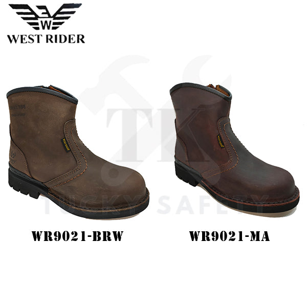 WR9021 - WEST RIDER MEN'S SAFETY BOOT / KASUT SAFETY KERJA LELAKI / MEN'S LEATHER SAFETY BOOT