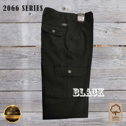 2066 - MEN'S STRAIGHT CUT WORKING PANTS / CARGO PANTS / SELUAR KERJA