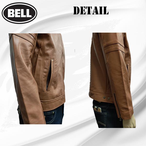 BL0033 [ BELL ] ( SIZE S-4XL ) ORIGINAL MEN'S JACKET GENUINE LEATHER LONG SLEEVE / JACKET KULIT LEMBU LELAKI