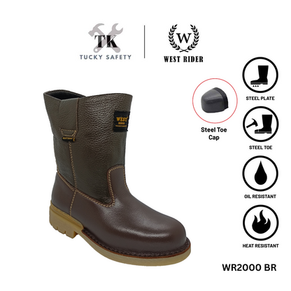 WR2000-HNY-LEATHER SAFETY BOOT