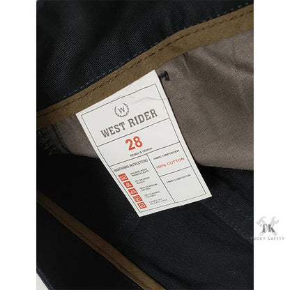 2166 SERIES ( SIZE 28-48 ) WEST RIDER MEN'S REFLECTIVE WORKING PANTS 240gsm STRAIGHT CUT / CARGO PANTS / SELUAR KERJA LELAKI