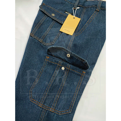 2800-DBL TK SIZE 28-48 SELUAR CARGO KERJA KAIN TEBAL POKET TEPI LELAKI / MEN'S WORKING CARGO PANTS