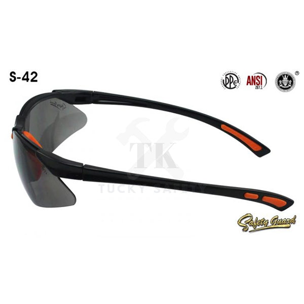 S-42 - SAFETY GUARD SUNGLASSES / WORK EYEWEAR PROTECTIVE PROTECTION GOGGLE SPECTACLES / CERMIN MATA KERJA