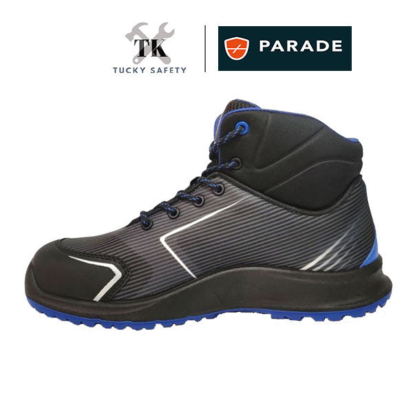P96-6001 [ PARADE ] Rangor S1P SRC ESD VPS SYSTEM SLIP RESISTANT SAFETY TOE CAP SAFETY SHOES SPORTY