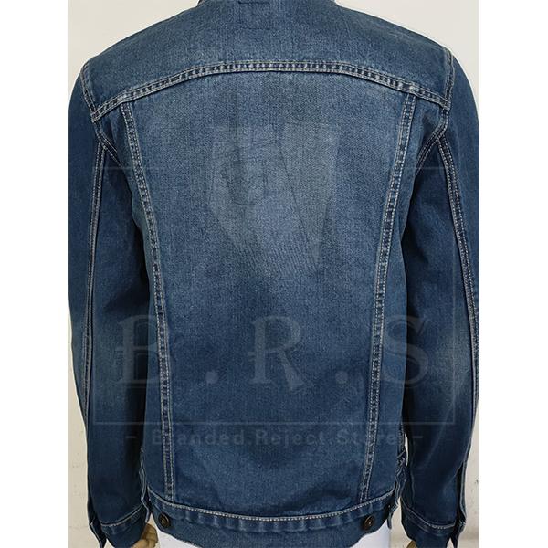 P921-45902 [ PIPERS ] ( SIZE L-2XL ) MEN'S DENIM JEANS JACKET / PLAIN CASUAL LONG SLEEVE JACKET