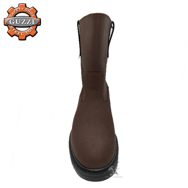 302 SERIES GUZZI SAFETY BOOT / HEAVY DUTY SAFETY BOOT / KASUT KERJA SAFETY BOOT 2058 - DARK BROWN