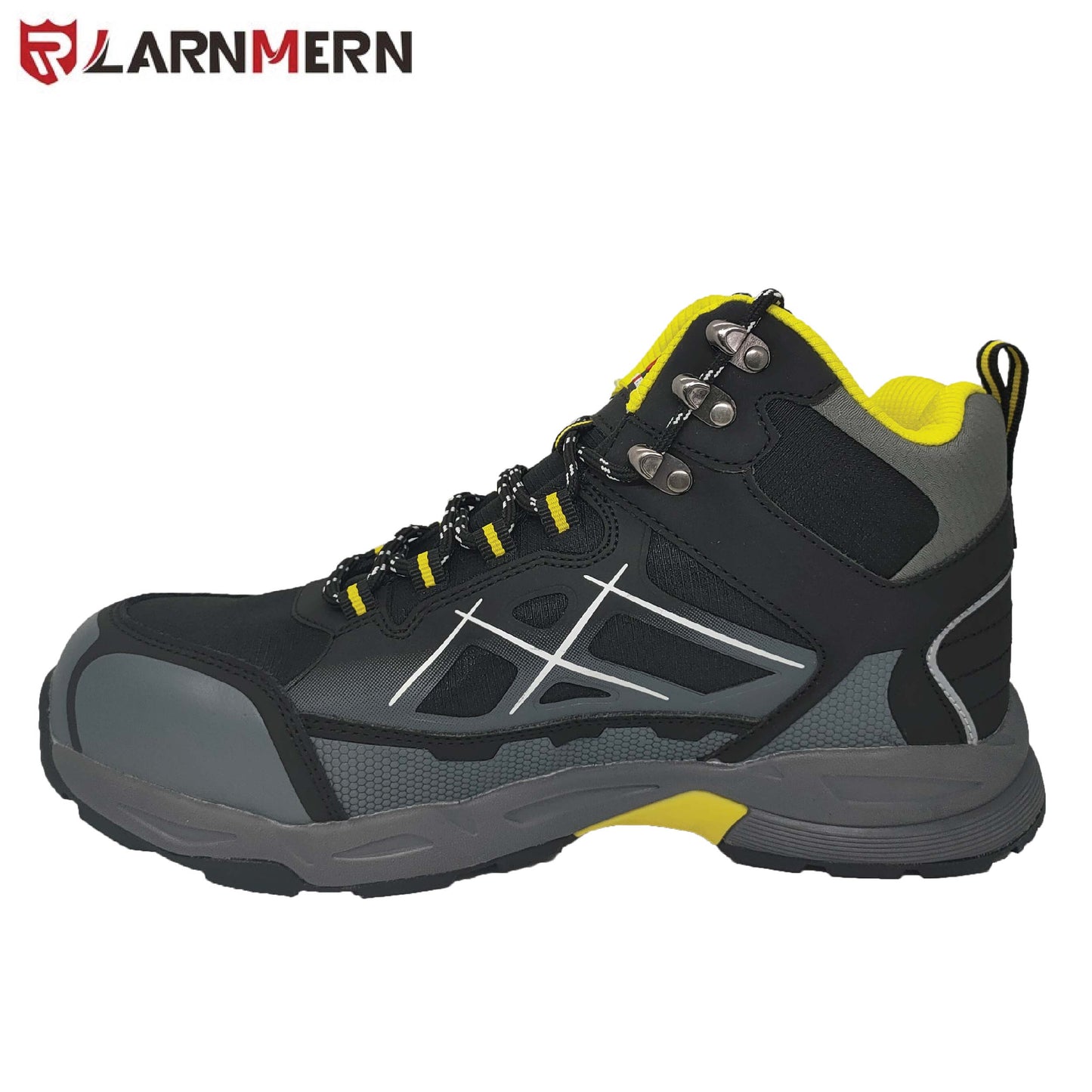 SM-LM170202K-GRY LARNMERN Anti Static Safety Shoes Sport Series Safety Protection Work Shoes Comfortable Sport Shoes Safety Shoes