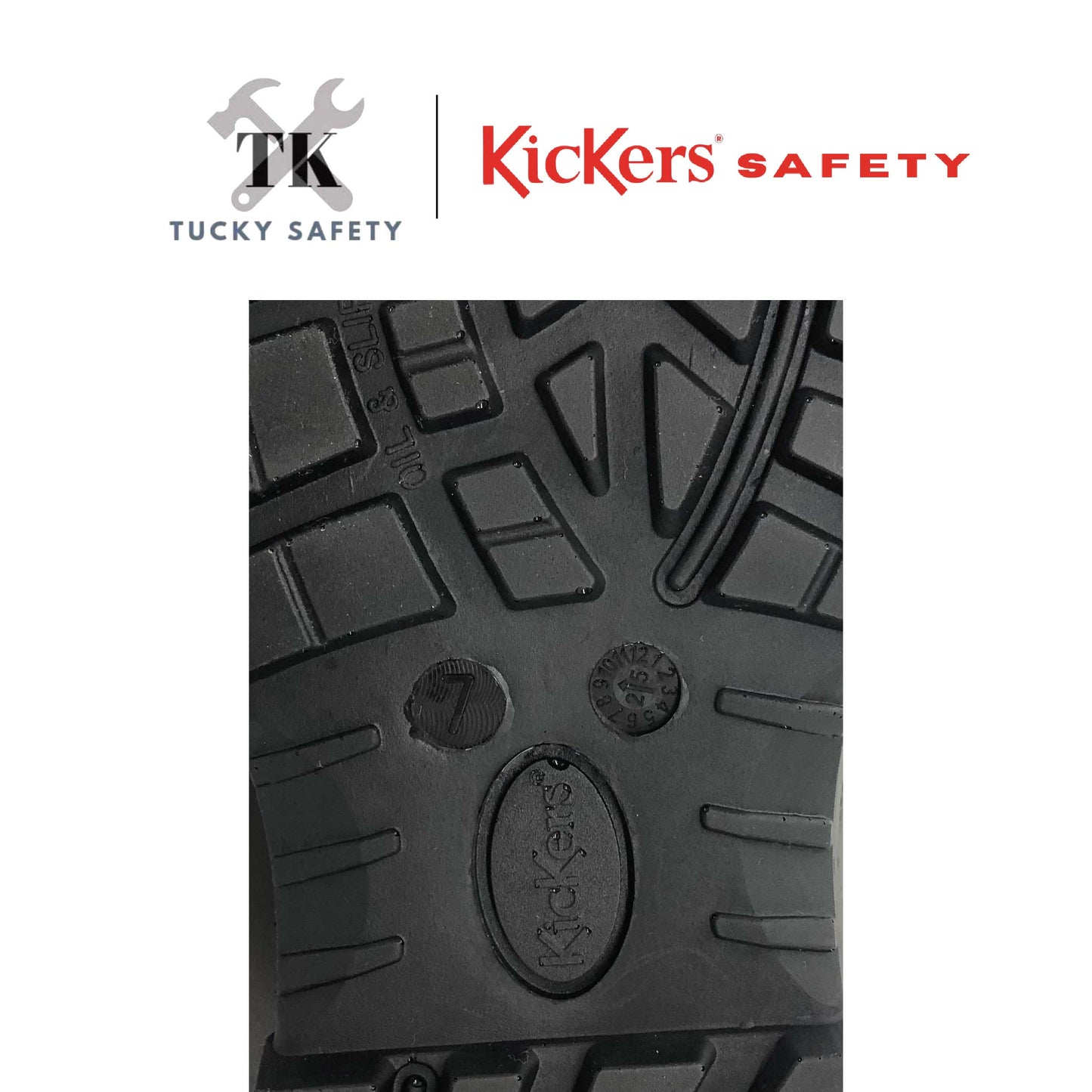 3069 [ KICKERS SAFETY ] BUT KESELAMATAN LELAKI KERJA BERAT HUJUNG KELULI PLAT KELULI HIGH CUT SAFETY BOOT WATERPROOF