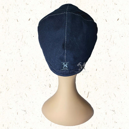 100% COTTON WELDING JEANS CAP / WELDING PROTECTIVE HAT CAP / TOPI KAIN 35993