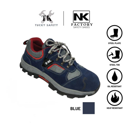 NK SAFETY SHOES STEEL TOE CAP SPORTY SAFETY SHOES STEEL PLATE NK-803 SERIES 803 SERIES