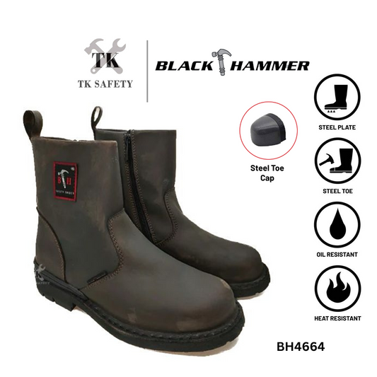 BH4664-LEATHER SAFETY BOOT