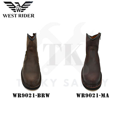 WR9021 - WEST RIDER MEN'S SAFETY BOOT / KASUT SAFETY KERJA LELAKI / MEN'S LEATHER SAFETY BOOT