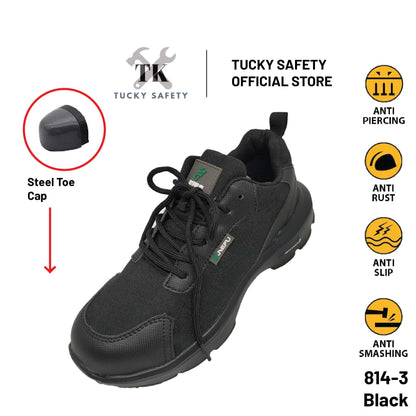 814 Series - Ultra Light Safety Shoe Men Steel Toe Cap Anti-smashing Light Weight Sport Safety Shoes Work Shoe