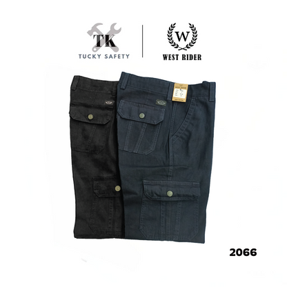 2066 - MEN'S STRAIGHT CUT WORKING PANTS / CARGO PANTS / SELUAR KERJA