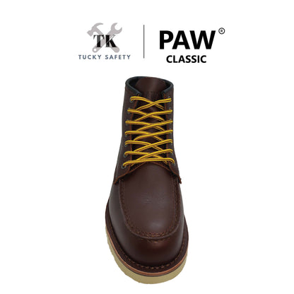 PC-201 [ PAW CLASSIC ] MEN'S HEAVY DUTY SAFETY BOOT / KASUT KERJA LELAKI SAFETY BOOT STEEL TOE STEEL PLATE SAFETY BOOT