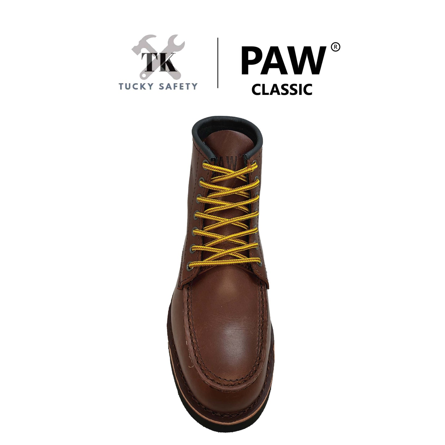 PC-201 [ PAW CLASSIC ] MEN'S HEAVY DUTY SAFETY BOOT / KASUT KERJA LELAKI SAFETY BOOT STEEL TOE STEEL PLATE SAFETY BOOT