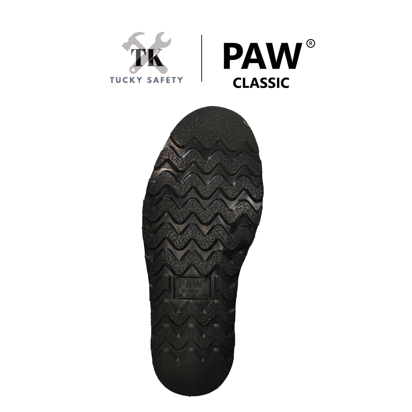 PC-201 [ PAW CLASSIC ] MEN'S HEAVY DUTY SAFETY BOOT / KASUT KERJA LELAKI SAFETY BOOT STEEL TOE STEEL PLATE SAFETY BOOT