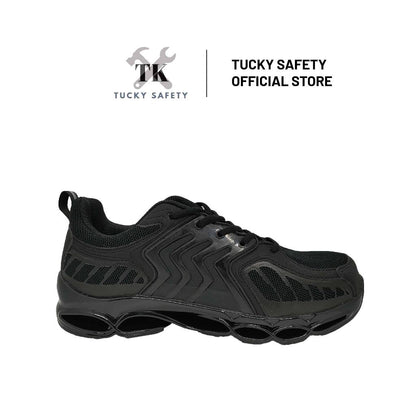 SM-8005-BLK Ultra Light Safety Shoe Men Steel Toe Cap Anti-smashing Light Weight Sport Safety Shoes Work Shoe