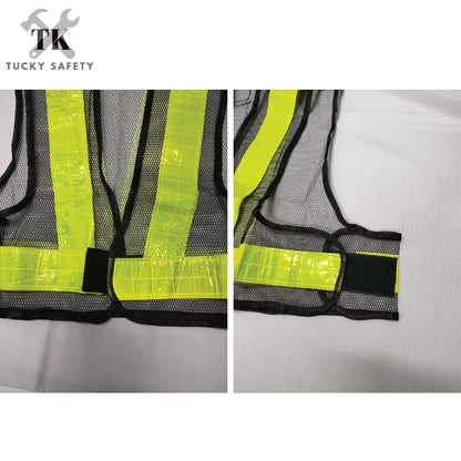 [ READY STOCK ] ADJUSTABLE SAFETY VISIBILITY REFLECTIVE VEST / NIGHT GLOWING / OUTDOOR ACTIVITY SAFETY VEST-FY