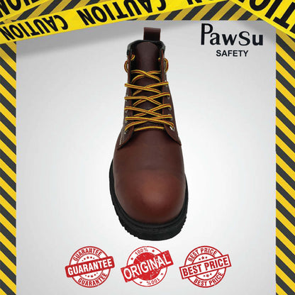 PS903 PAWSU MEN'S SAFETY BOOT / STEEL TOE PLATE HEAVY DUTY SAFETY BOOT / KASUT KERJA LELAKI SAFETY SHOES