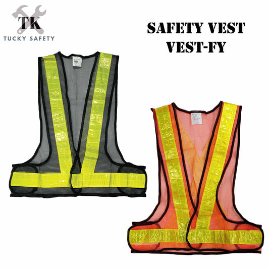 [ READY STOCK ] ADJUSTABLE SAFETY VISIBILITY REFLECTIVE VEST / NIGHT GLOWING / OUTDOOR ACTIVITY SAFETY VEST-FY