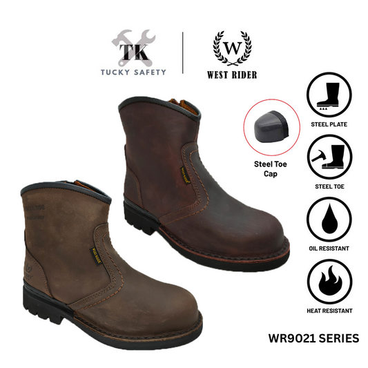 WR9021-LEATHER SAFETY BOOT