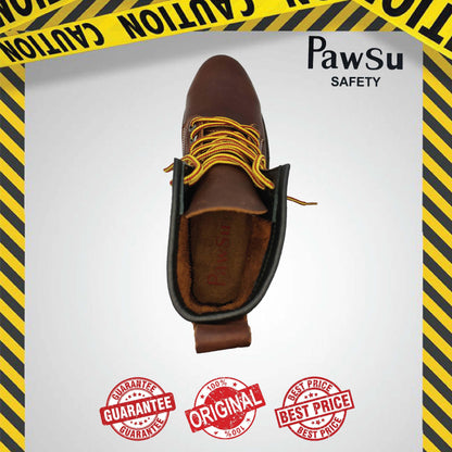 PS803 SERIES PAWSU MEN'S SAFETY BOOT / STEEL TOE PLATE HEAVY DUTY SAFETY BOOT / KASUT KERJA LELAKI