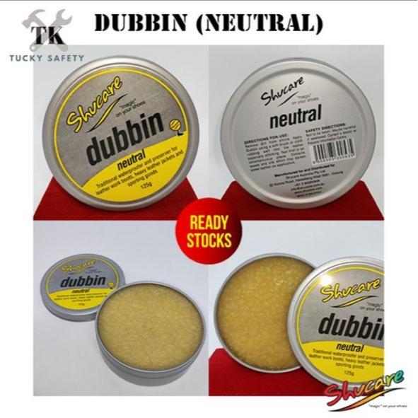 [ Shucare ] Dubbin Neutral (125g) Leather Care Conditioner / Pengilat Kasut (READY STOCK)